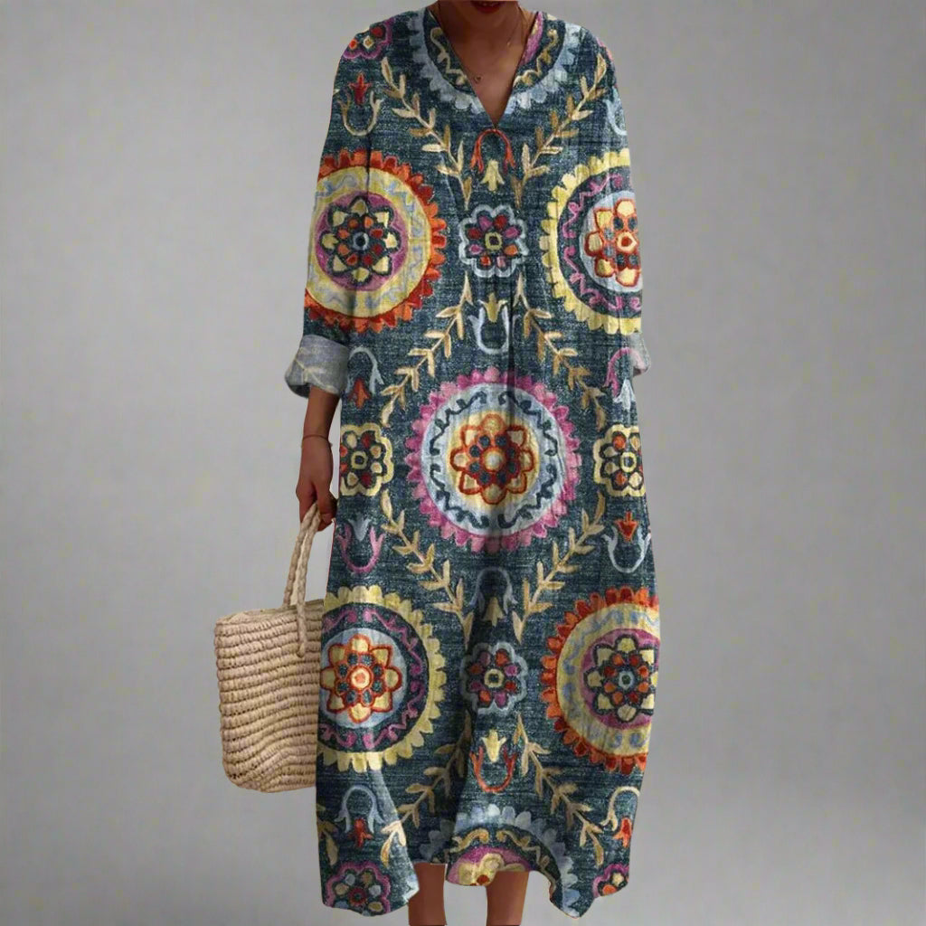 Lia | Modern Geometric Dress
