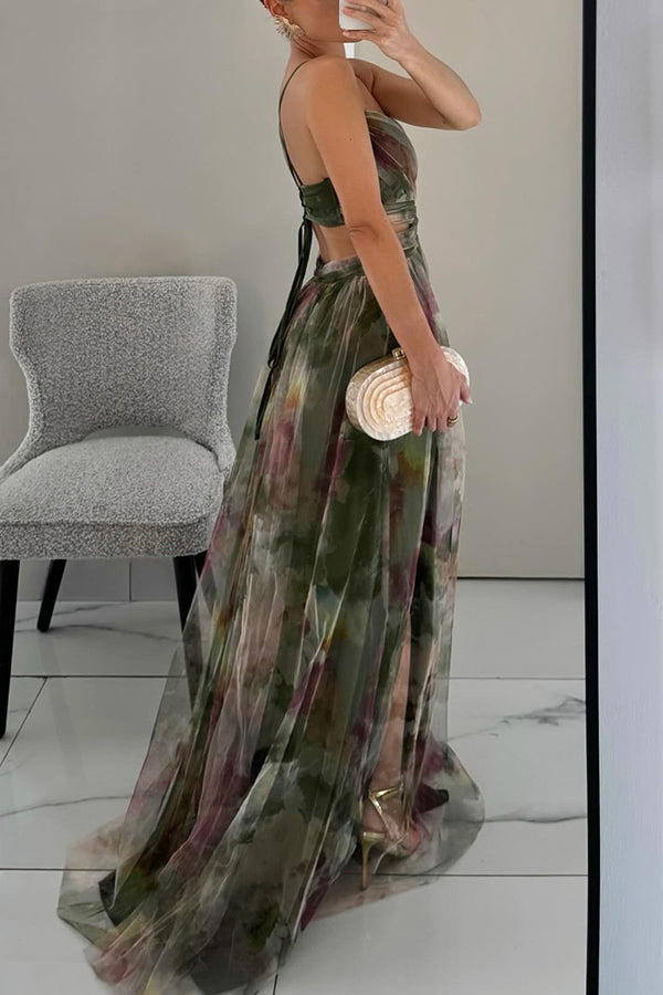 Aveline | Watercolour Evening Gown