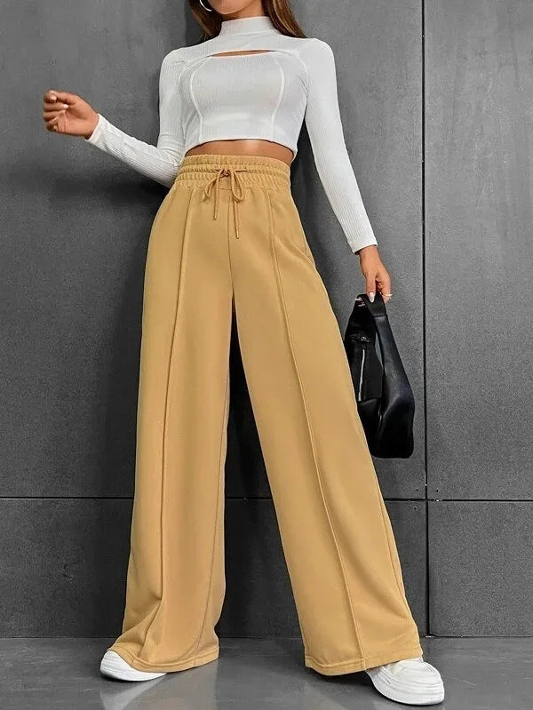 Serel - Wide‑Leg Lounge Pants
