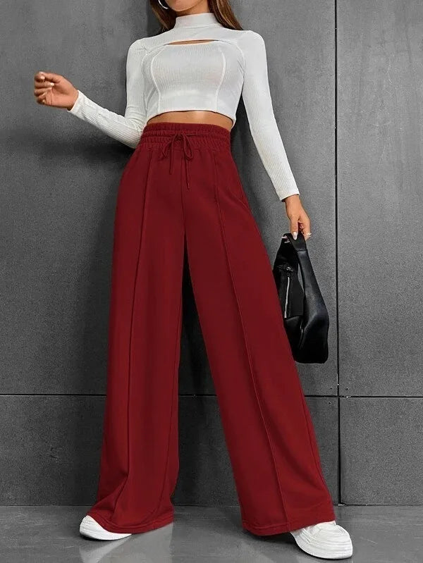 Serel - Wide‑Leg Lounge Pants