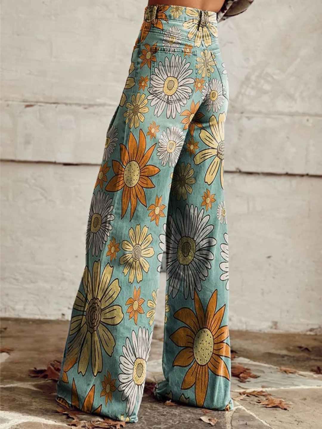 Calindra | Vintage Wide-Leg Pants