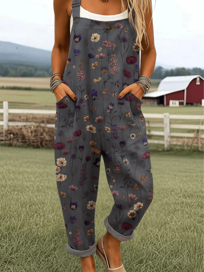 Bees | Wide-Leg Jumpsuit