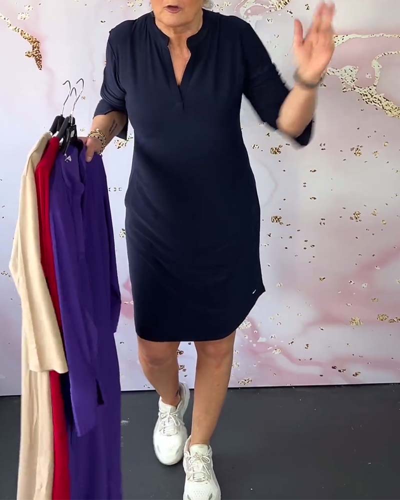 Clara | Comfy Everyday Polo Dress