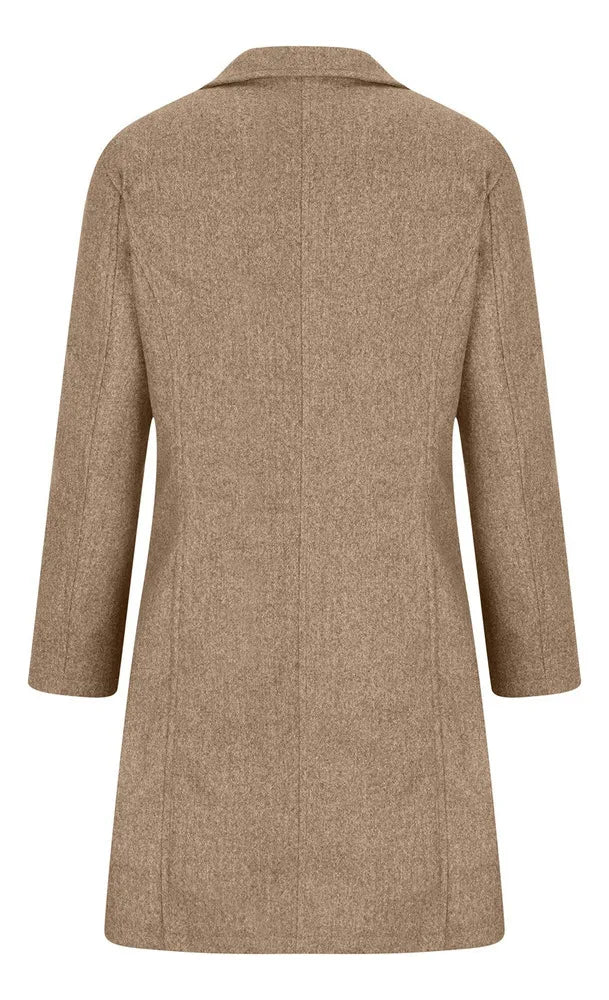 Floribel | Retro Plaid Overcoat