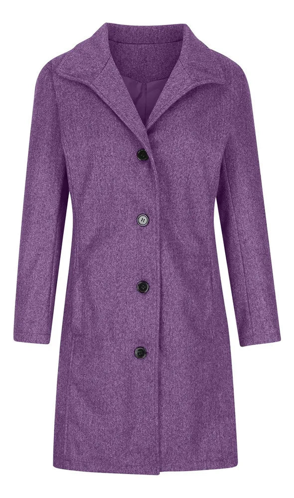 Floribel | Retro Plaid Overcoat