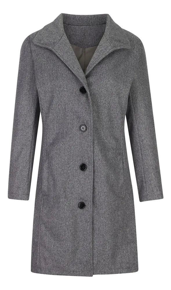 Floribel | Retro Plaid Overcoat