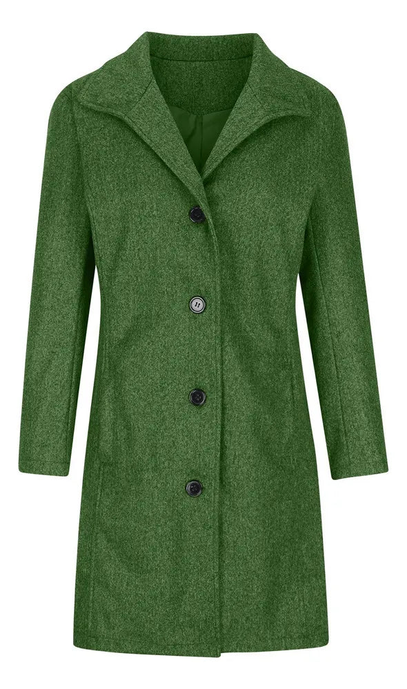 Floribel | Retro Plaid Overcoat