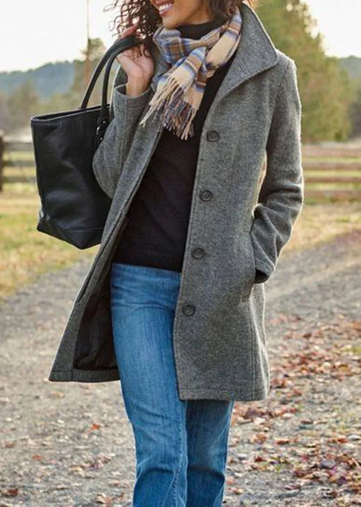 Floribel | Retro Plaid Coat