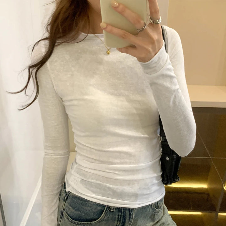 Marisse | Soft-Touch Slim Tee