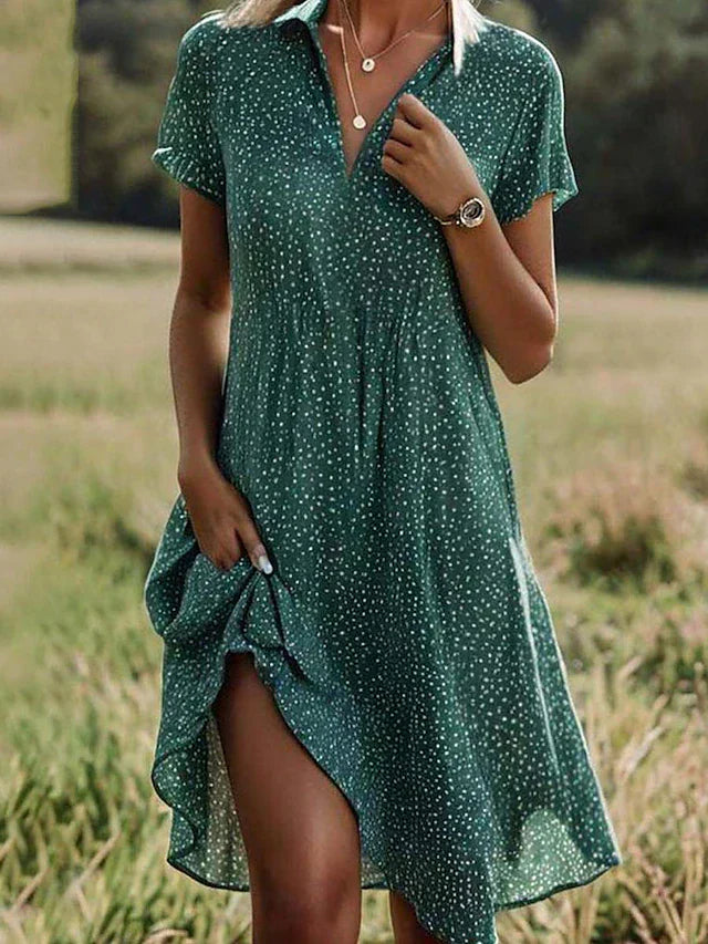 Milara | Soft Dot Day Dress